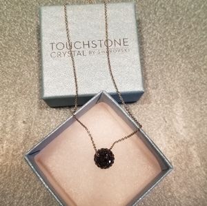 Touchstone crystal necklace